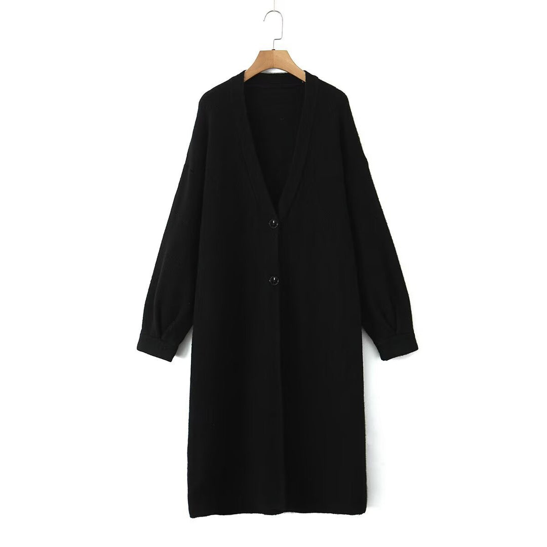 Damen Oversized Strickmantel Drune