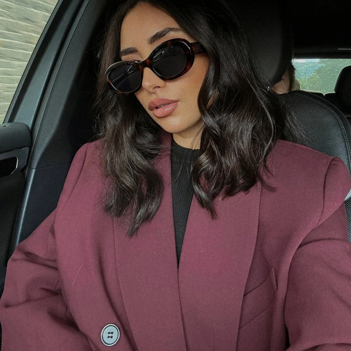 Damen Doppelt geöffneter Blazer mit elegantem Schnitt und feinen Details Drune