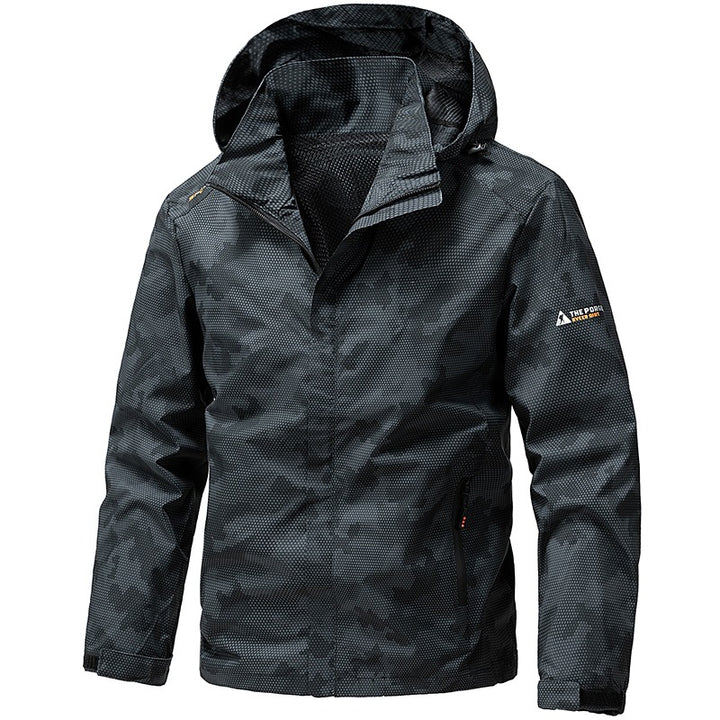 Herren Funktionale Regenjacke Drune