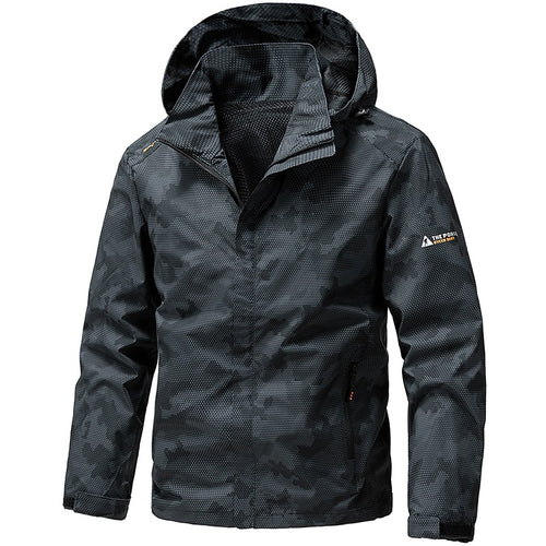 Herren Funktionale Regenjacke Drune