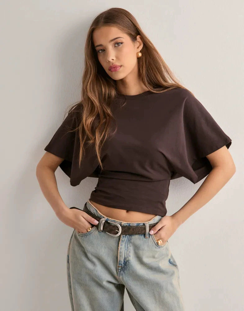 Damen Bequemes Oversized T-Shirt mit modernem Schnitt Drune