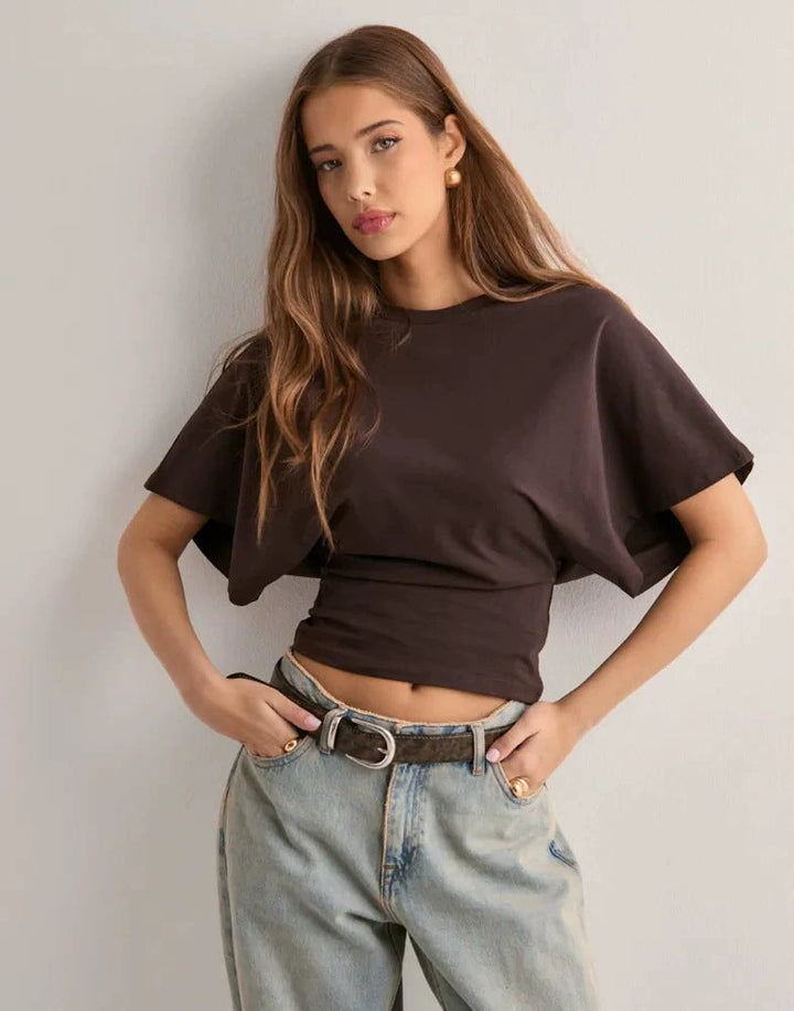 Damen Bequemes Oversized T-Shirt mit modernem Schnitt Drune