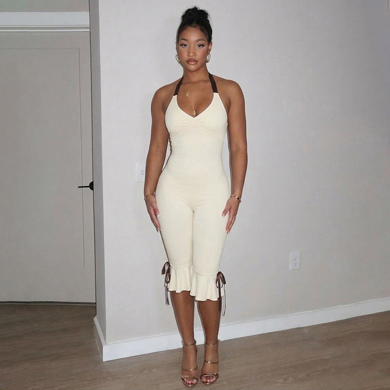 Damen stilvolle Jumpsuit Drune