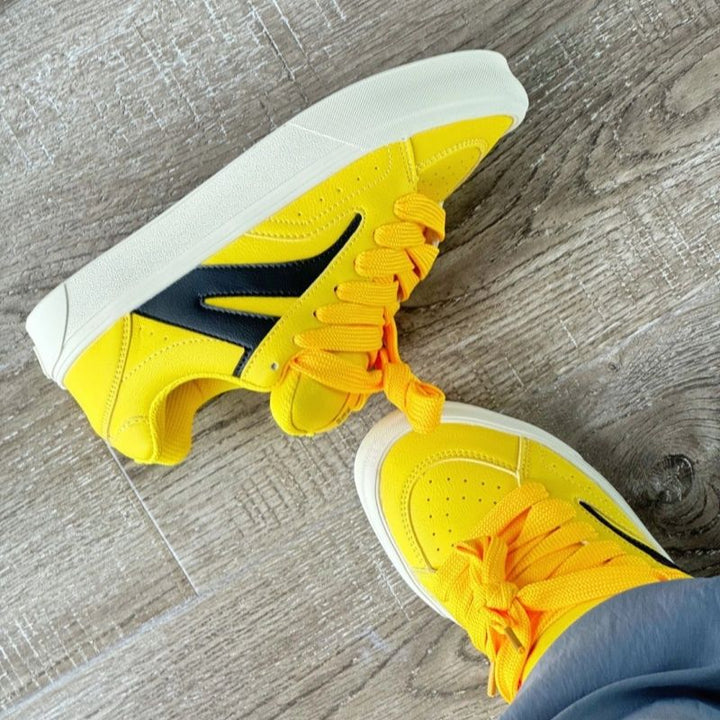 Damen Sportliche Sneakers mit innovativem Schnürsystem Drune