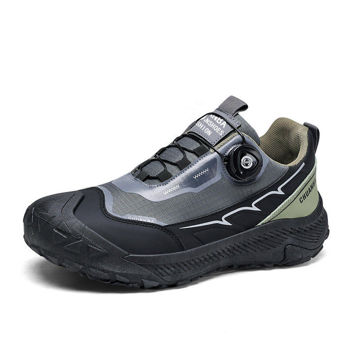 Herren robuste Outdoor‑Trekkingsneaker mit BOA‑Verschluss, verstärkter Zehenkappe und griffiger Trailsohle Drune