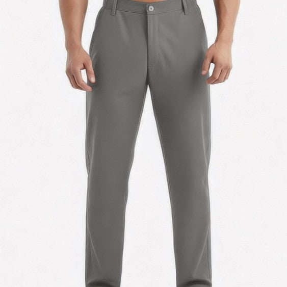 Herren Relaxed-Fit Loungehose in Chino‑Optik mit Komfortbund Drune