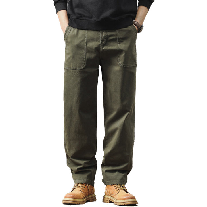 Herren Freizeithose im Utility‑Style mit aufgesetzten Taschen Drune