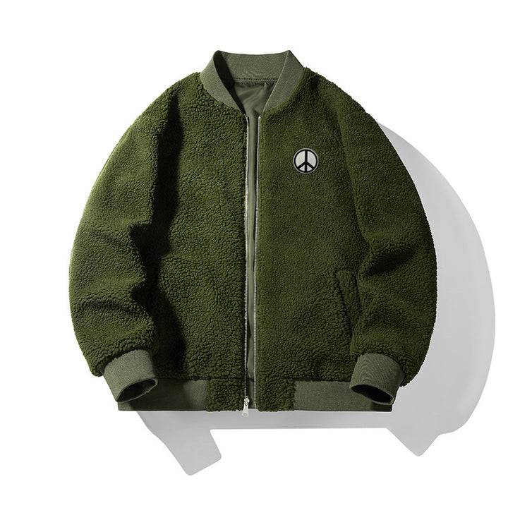 Herren  isolierte boxy Bomberjacke mit Klappenhandtaschen und gerippten Details Drune