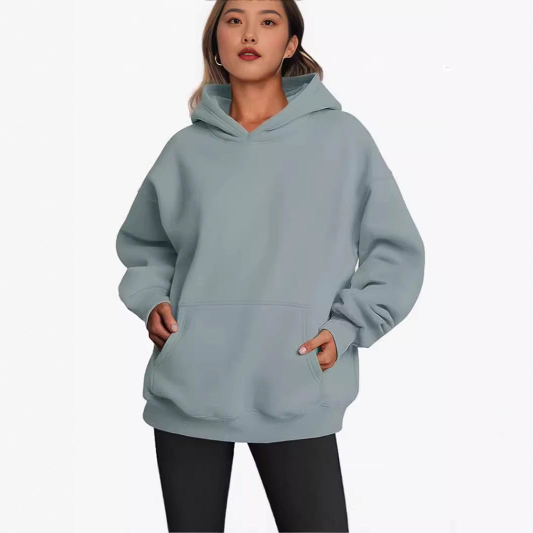 Damen bequemer Kapuzenpullover Drune