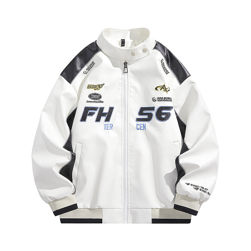 Herren Modische Sportjacke mit hohem Kragen und hochwertiger Verarbeitung Drune