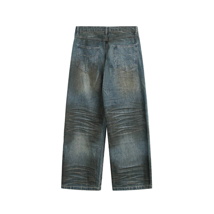 Damen Hochtaillierte Culotte-Jeans mit weitem Bein, markanter Nahtführung und Five-Pocket-Details Drune