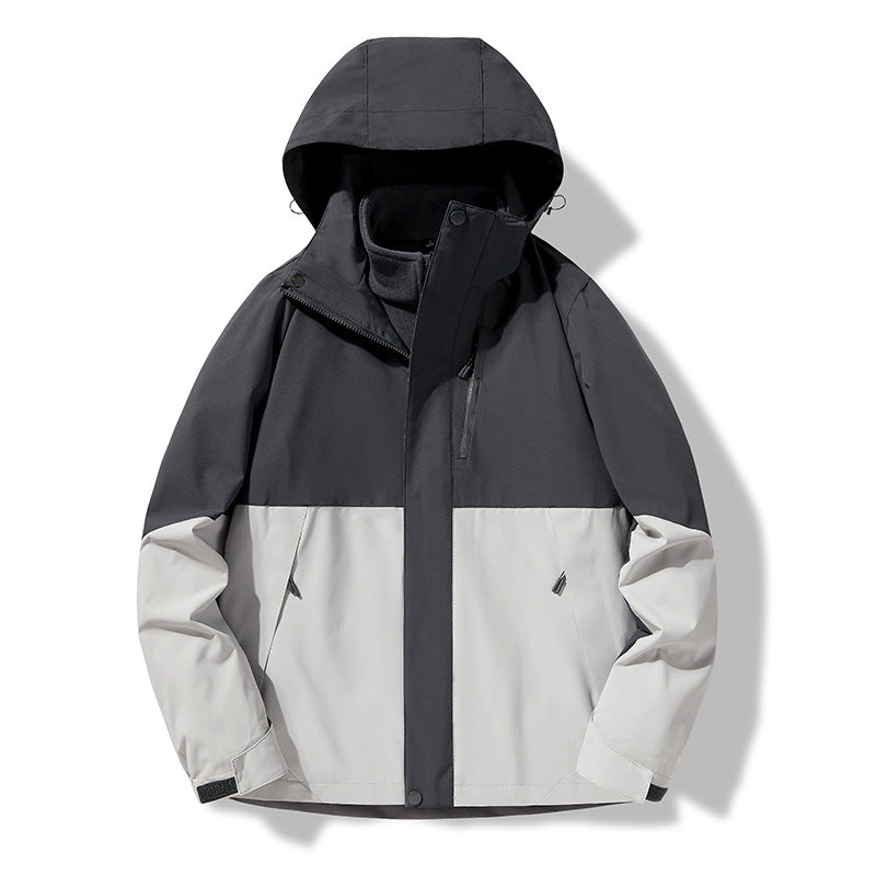 Herren Technische Outdoorjacke mit verstellbarem Kapuzendesign Drune 1787797283