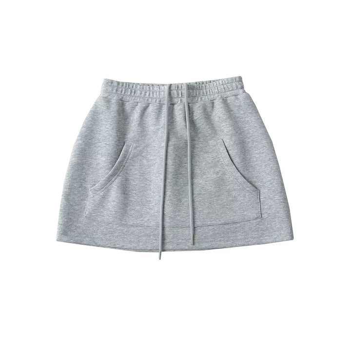 Damen Sweatrock mit elastischem Bund und praktischen Seitentaschen Drune