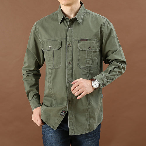 Herren Funktionales Utility-Hemd Drune