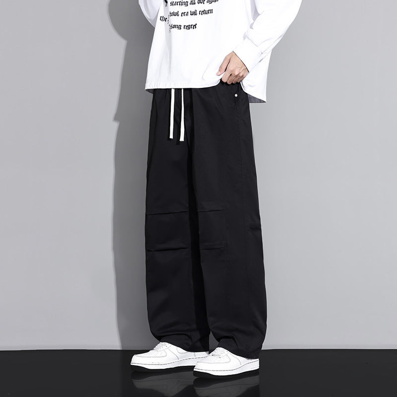 Herren modische Weit geschnittene Cargo-Hose Drune