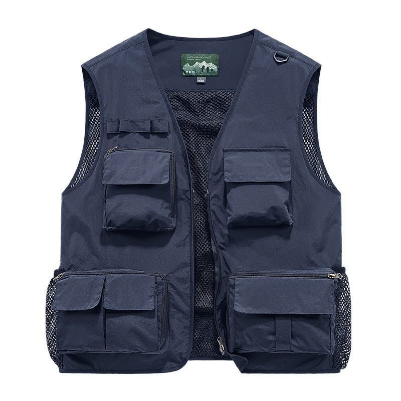 Herren Multifunktionale und atmungsaktive Outdoor-Weste Drune