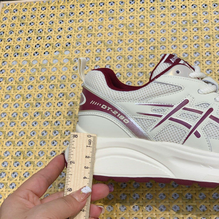 Damen Sportive Chunky-Sneaker mit luftigen Mesh-Einsätzen und robuster Profilsohle Drune