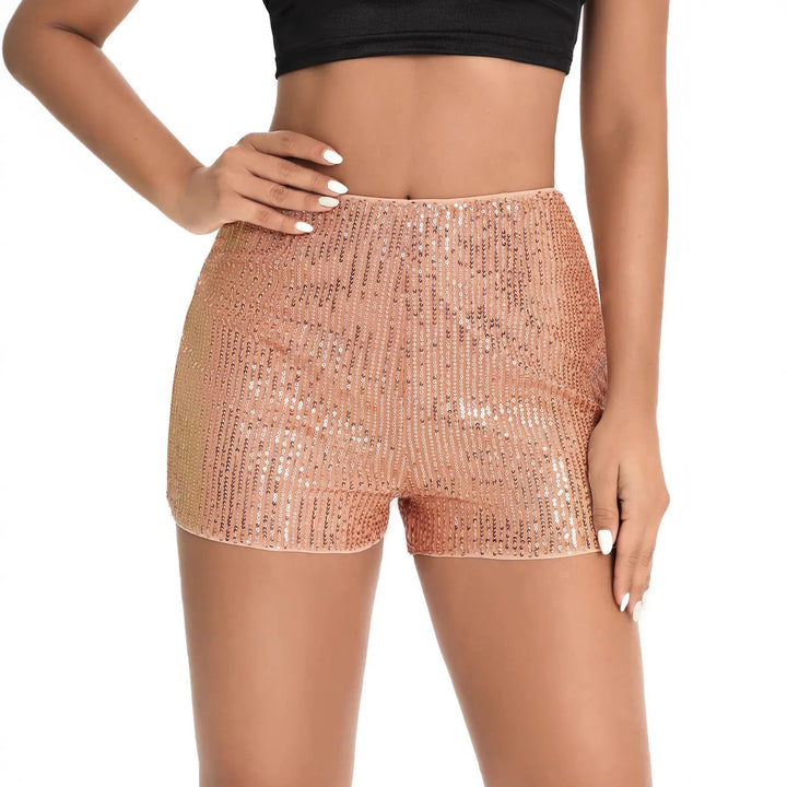 Damen glamouröse Pailletten-Shorts Drune