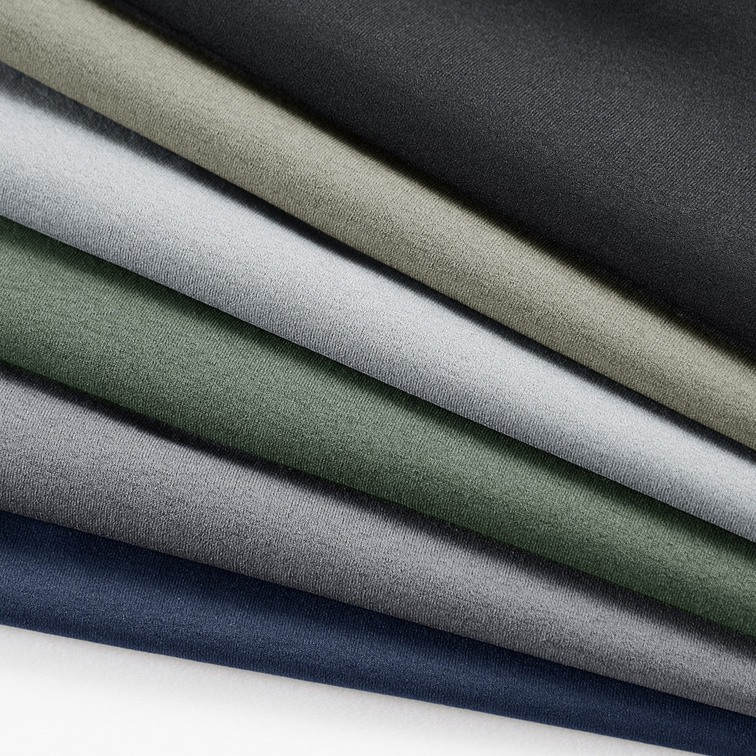 Herren Langarm-Halbreißverschluss-Performance-Pullover mit Stehkragen und technischem Stretch Drune
