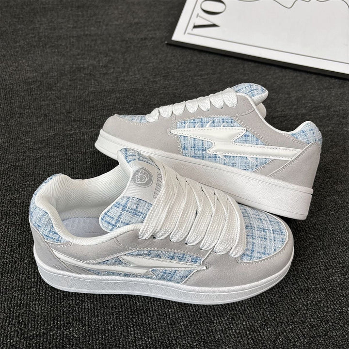 Damen Sneakers mit modischem Textilmuster und komfortabler Dämpfung Drune