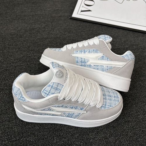 Damen Sneakers mit modischem Textilmuster und komfortabler Dämpfung Drune