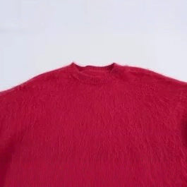 Damen Kuscheliger Pullover mit voluminösen Ärmeln Drune