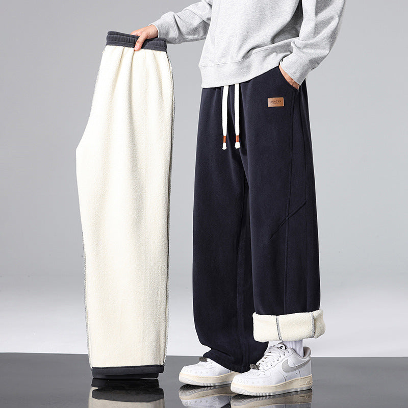 Damen Thermische Plüschhose