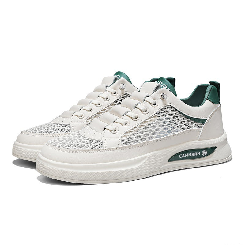 Unisex atmungsaktive Mesh-Plateau-Sneaker mit leichter Dämpfung und gepolstertem Komfortfußbett Drune
