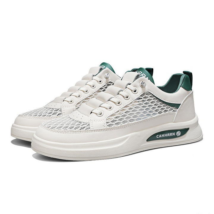 Unisex atmungsaktive Mesh-Plateau-Sneaker mit leichter Dämpfung und gepolstertem Komfortfußbett Drune