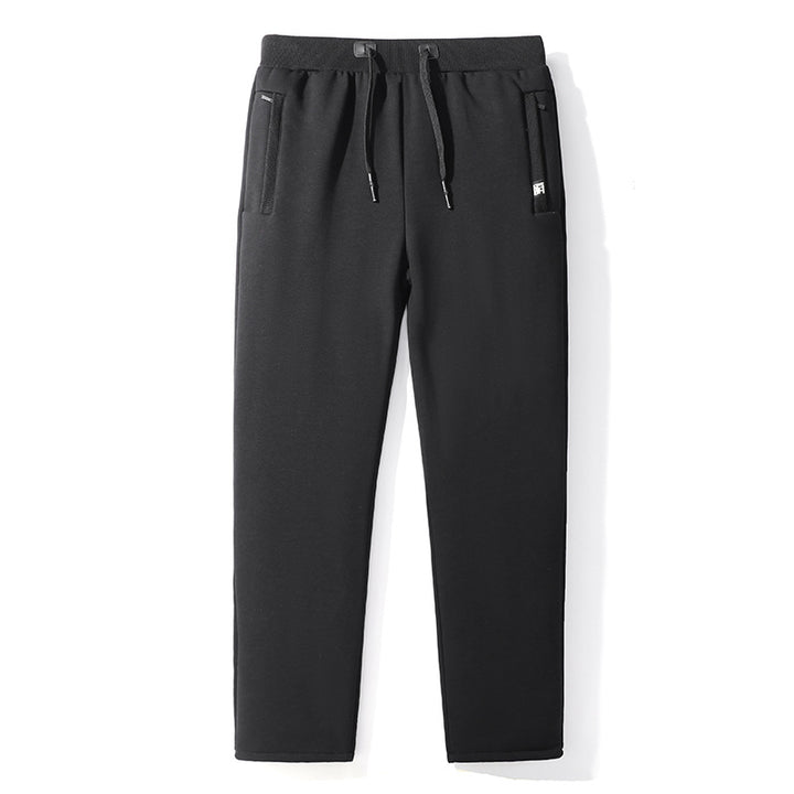 Herren Minimalistische Tech-Jogginghose mit Slim-Fit, Elastikbund und verdeckten Reißverschlusstaschen Drune