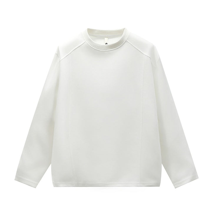 Unisex Minimalistisches Rundhals-Sweatshirt mit Raglanärmeln Drune