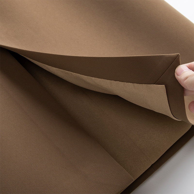 Damen Eleganter Bleistiftrock mit Knopf-Detail Drune