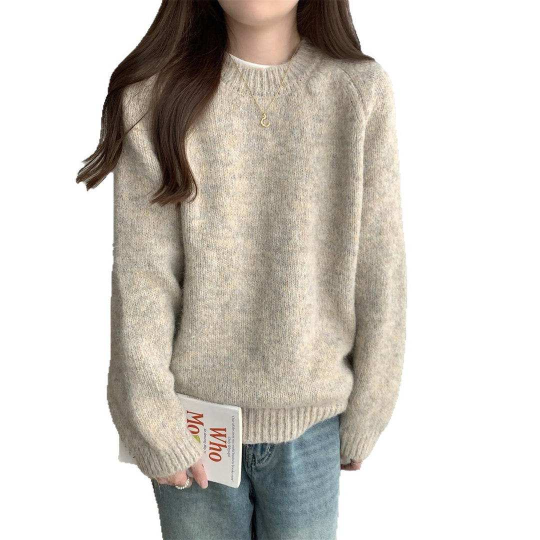 Damen Kuscheliger Oversized-Pullover Drune
