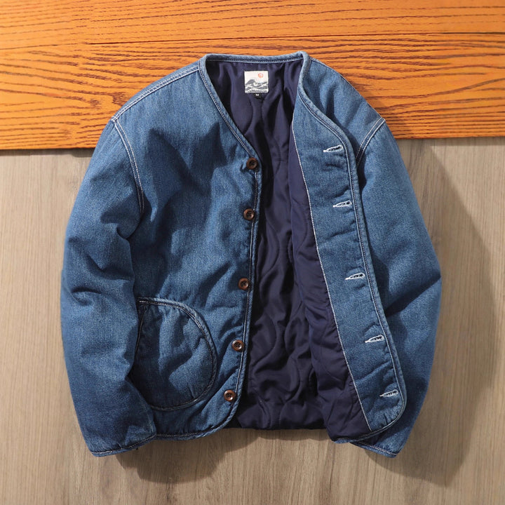 Herren Übergangsjacke mit Knopfverschluss Drune