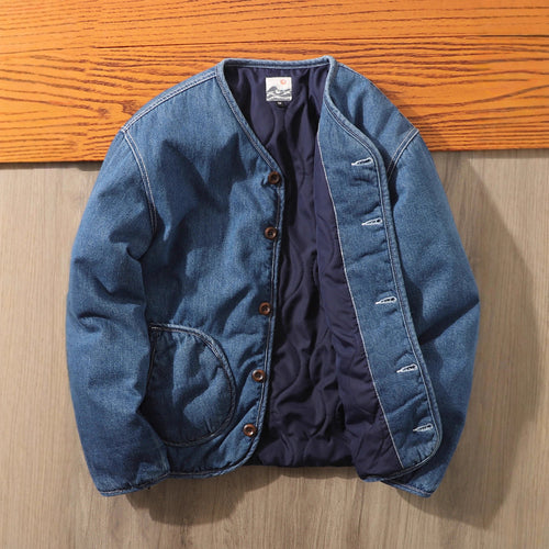 Herren Übergangsjacke mit Knopfverschluss Drune