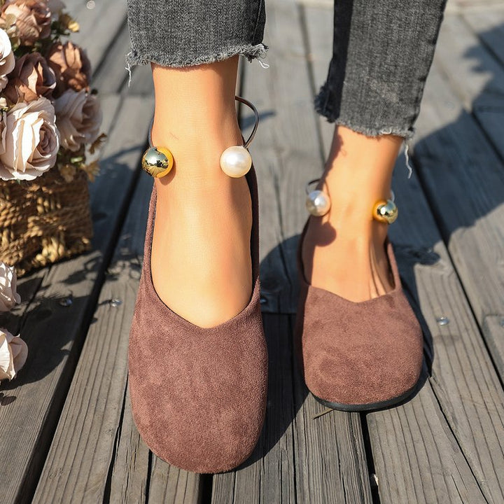 Damen Elegante und Bequeme Ballerinas Drune