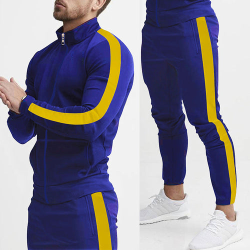 Herren Sportanzug mit praktischen Reißverschlusstaschen und atmungsaktivem Material Drune