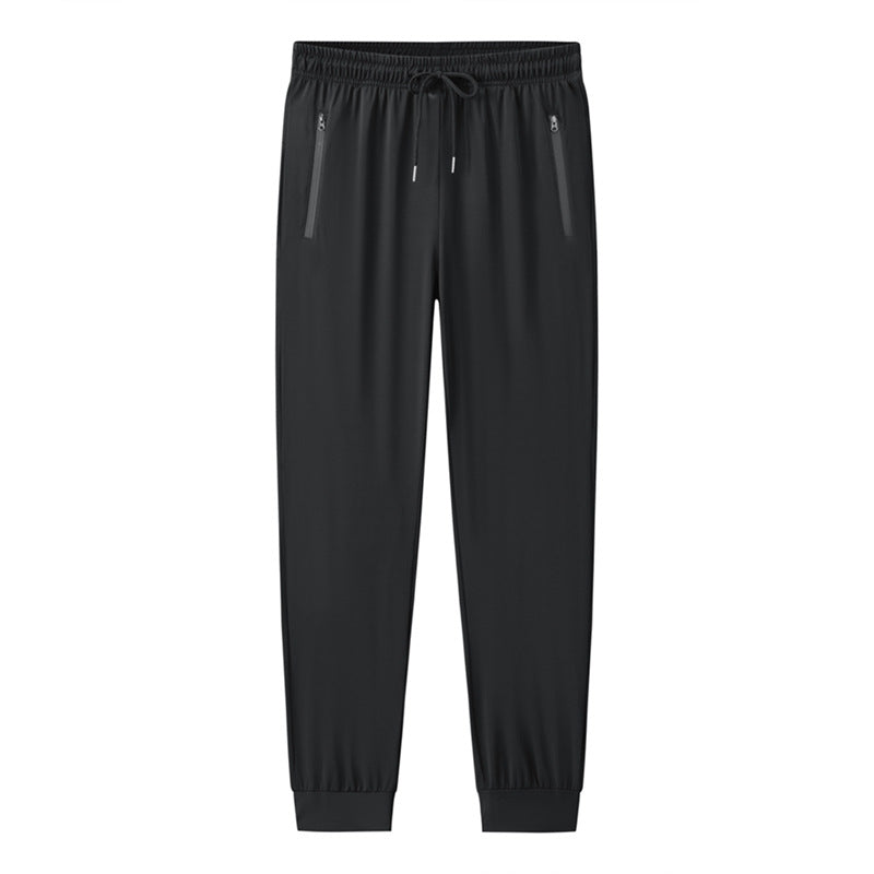 Herren Sportliche Jogginghose mit elastischem Bund und praktischen Reißverschluss-Taschen Drune
