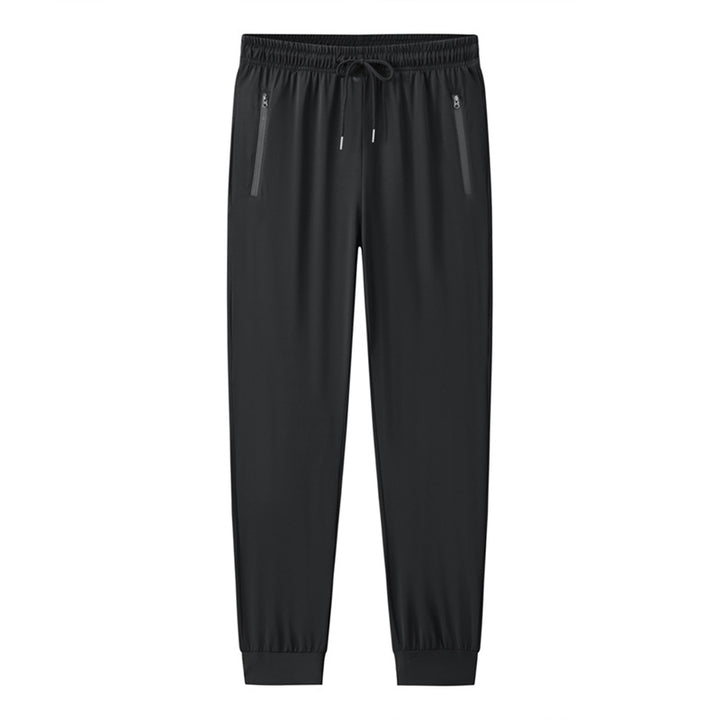Herren Sportliche Jogginghose mit elastischem Bund und praktischen Reißverschluss-Taschen Drune
