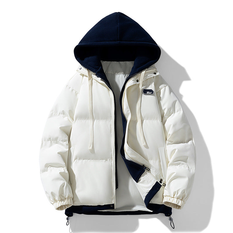 Damen Stepp-Kapuzenjacke mit weichem Teddyfleece-Innenfutter, verstellbarem Saum und elastischen Bündchen Drune