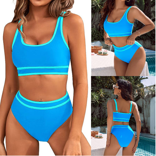 Damen Hochgeschnittener Sportbikini mit ergonomischem Design Drune