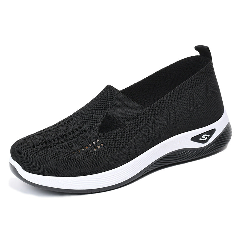 Damen Atmungsaktive Slip-On Sneakers mit elastischem Design Drune