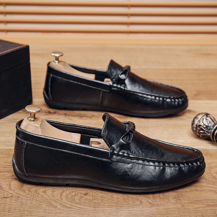 Herren Elegante Mokassins mit feinen Details Drune