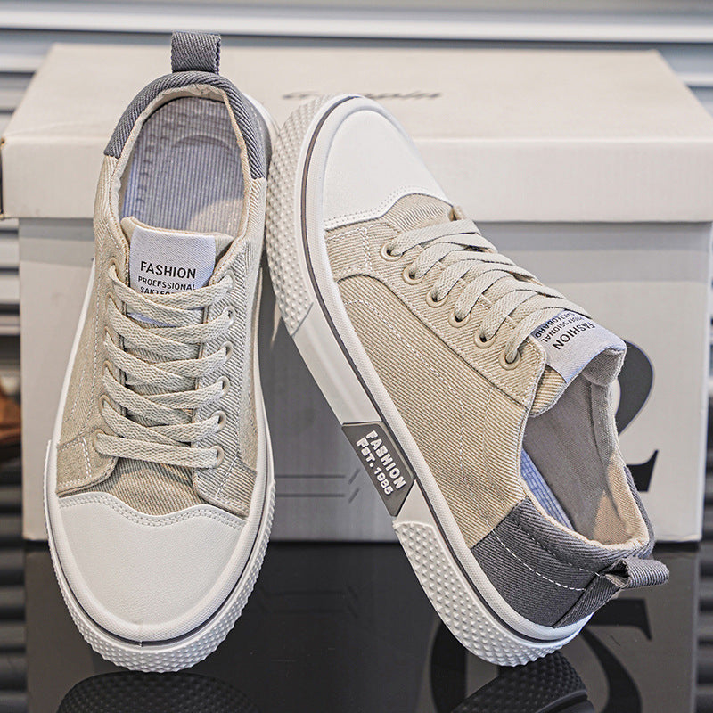 Damen Modische Sneakers mit stylischer Oberflächenkombination und komfortabler Dämpfung Drune