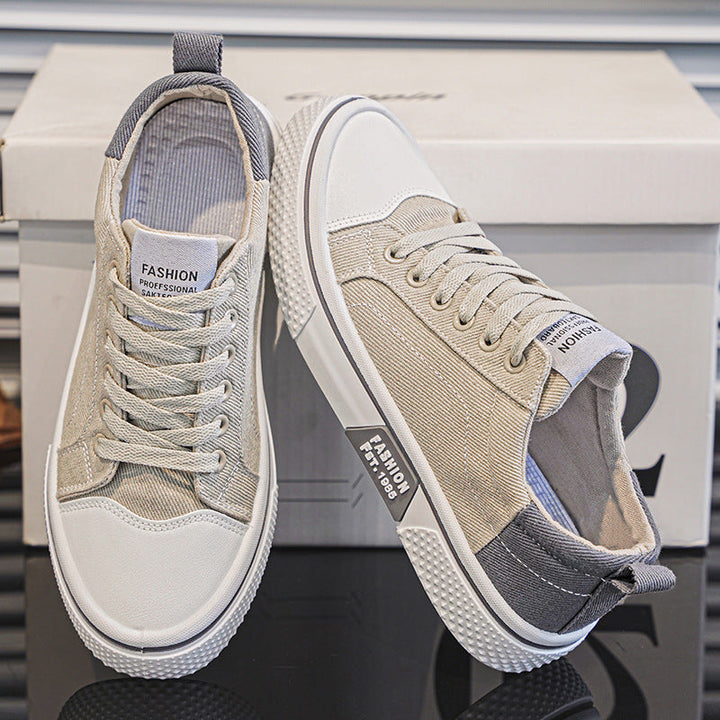 Damen Modische Sneakers mit stylischer Oberflächenkombination und komfortabler Dämpfung Drune
