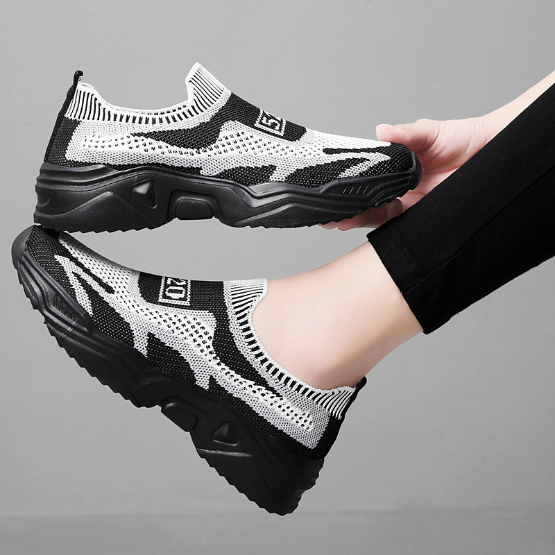 Damen nan nahtloser Strick-Sneaker mit sockenartigem Einstieg und geformter Komfortsohle Drune
