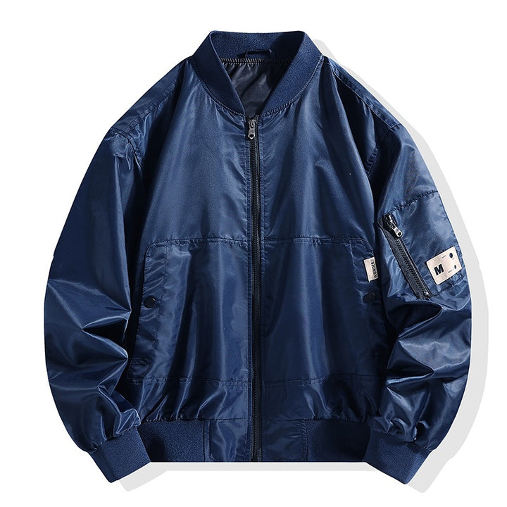Herren Sportliche Leichte Bomberjacke Drune