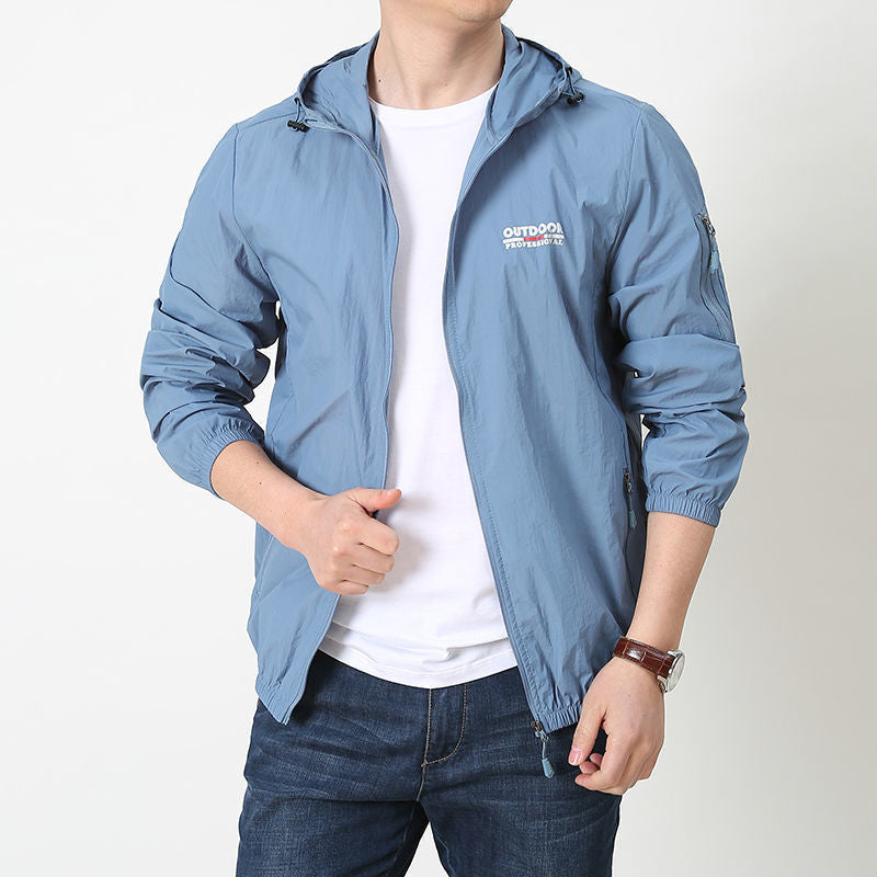 Herren Leichte und atmungsaktive Outdoorjacke Drune