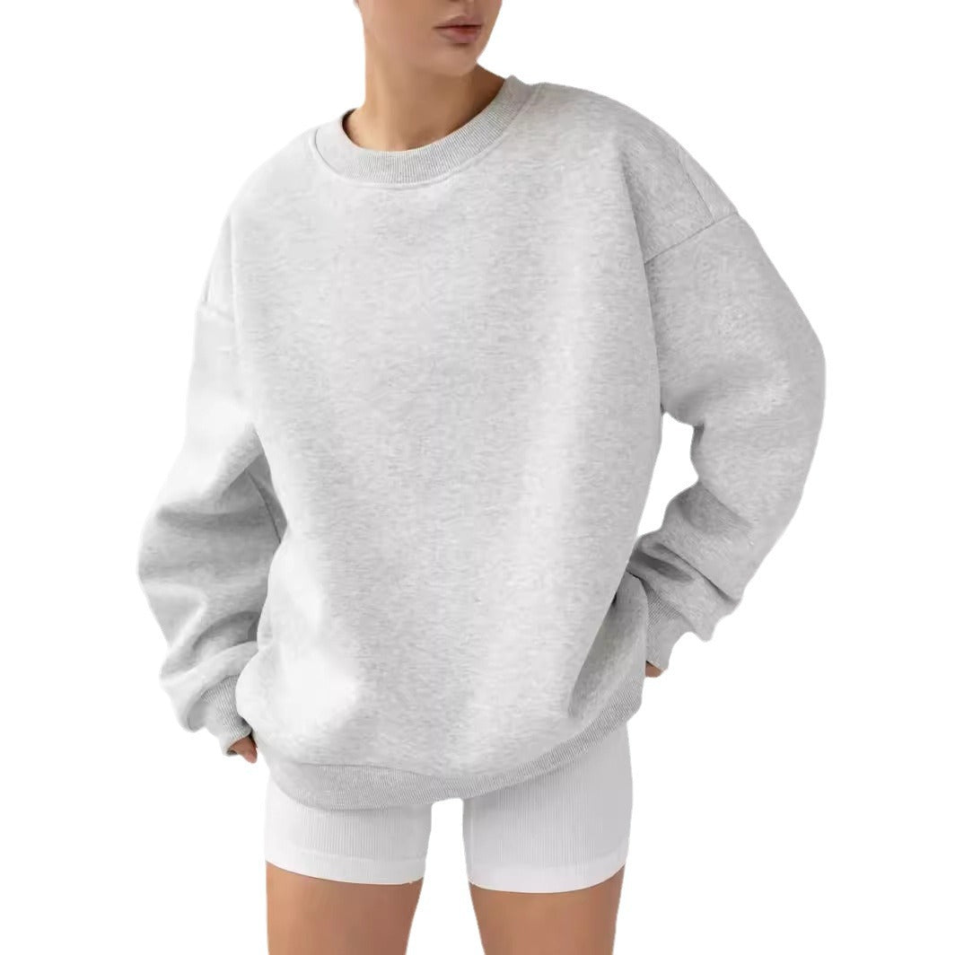 Damen oversized Komfort-Sweatshirt Drune