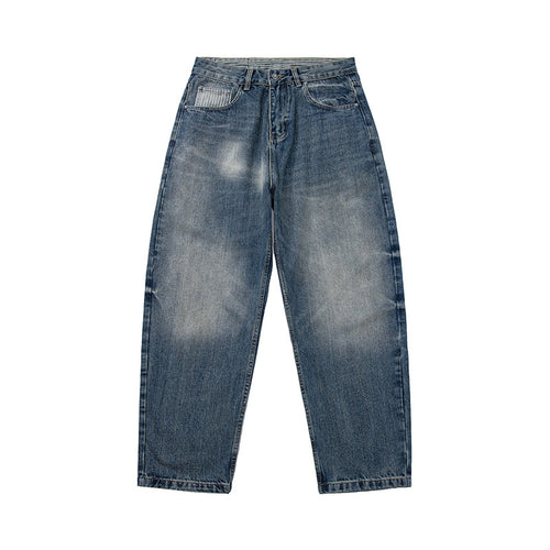 Damen Weite High‑Waist Jeans im Baggy‑Cut Drune